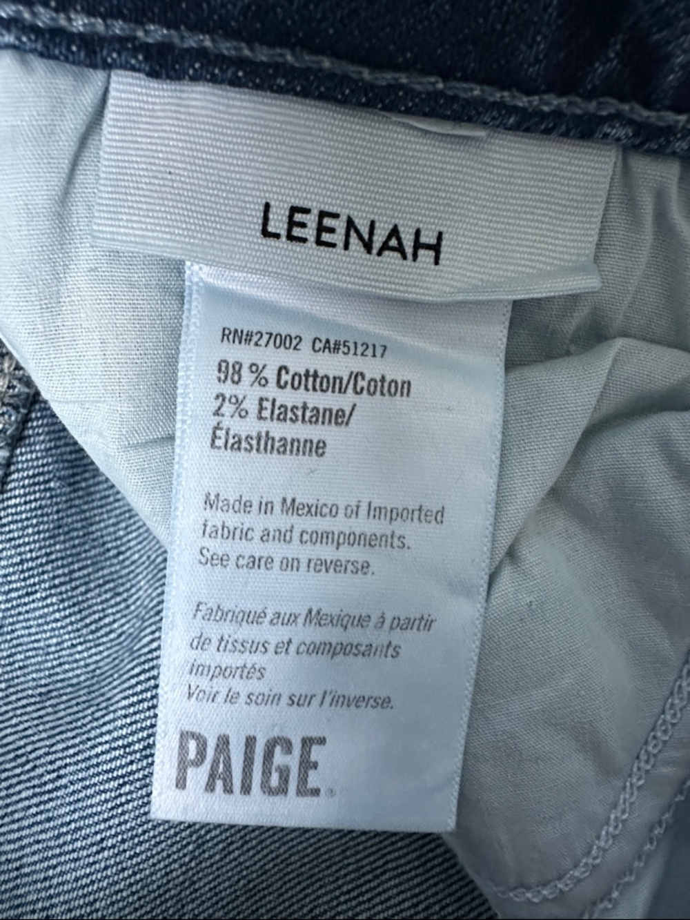 NWT PAIGE Leenah slim wide leg denim jeans 28 volar distressed $250 - Picture 8 of 12